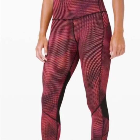 LULULEMON NWT  SeaWheeze Pace Rival SW20 High-rise Crop Race Pace Flare Rare 4 - Picture 1 of 7